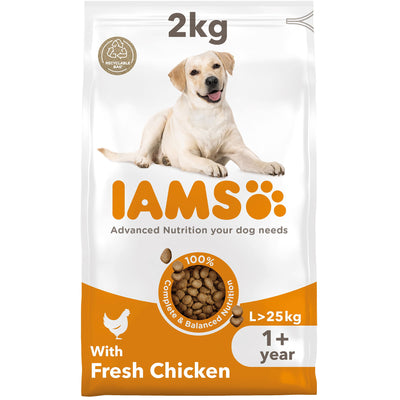 Iams Vitality Adult Large Dog With Fresh Chicken 2kg